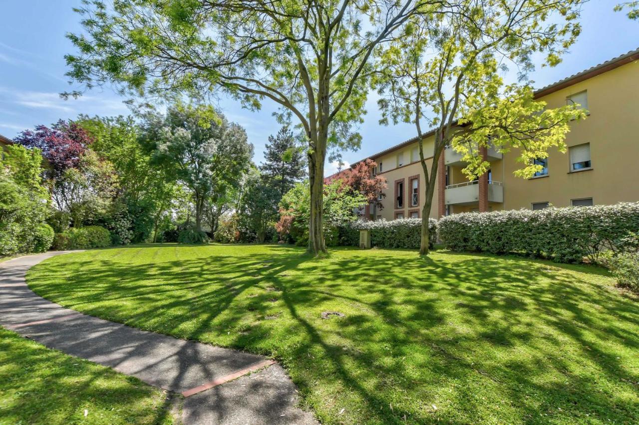 T2 Jardinet Avec Piscine, Parking Et Tennis Tolosa Esterno foto